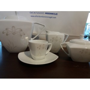 Servizio caffe vuela in porcellana x12 